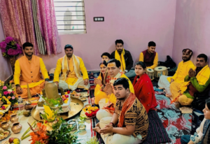 Rudrabhishek performed by Pandit Rajan Shastri and pandit bijnesh shastri with all pandit at lucknow
